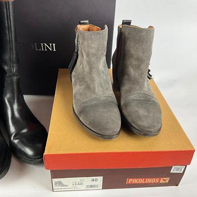 M997 Three Pairs of Ladies Boots, Pikolinos, Enzo Angiolini, Draper of Glasterbery