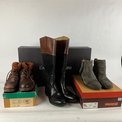 M997 Three Pairs of Ladies Boots, Pikolinos, Enzo Angiolini, Draper of Glasterbery