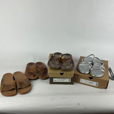 M998 Four Pairs of OLUKAI Ladies Sandals and Slip-ons Shoes
