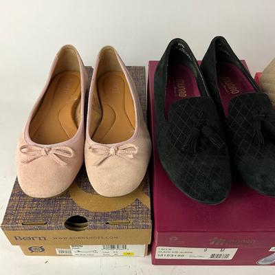 M1000 Lot of Ladies Flat Shoes, BORN, MUNRO, VANELI, AMALFI, COLE HAAN