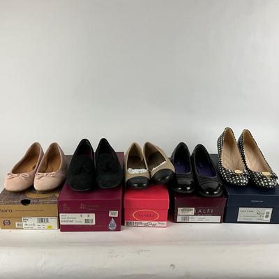 M1000 Lot of Ladies Flat Shoes, BORN, MUNRO, VANELI, AMALFI, COLE HAAN