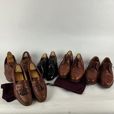 M1004 Lot of Men's ALLEN EDMONDS, FLORSHEIM Dress Shoes