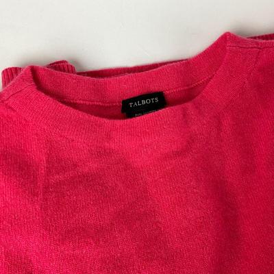 M1006 Lot of Ladies Talbot's CASHMERE Sweaters