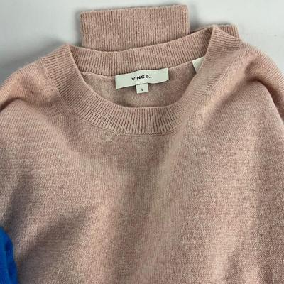 M1008 Lot of Ladies BURBERRY, Vincent, Cashmere Sweaters, Shawl
