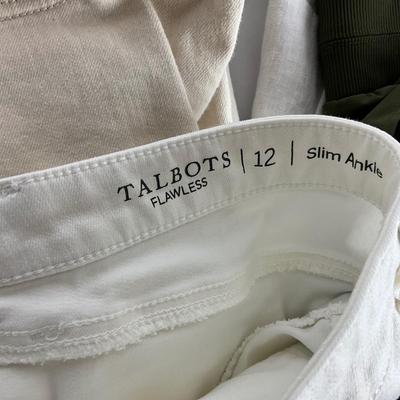 M1009 Lot of Ladies TALBOT's Denim Slim Ankle Pants