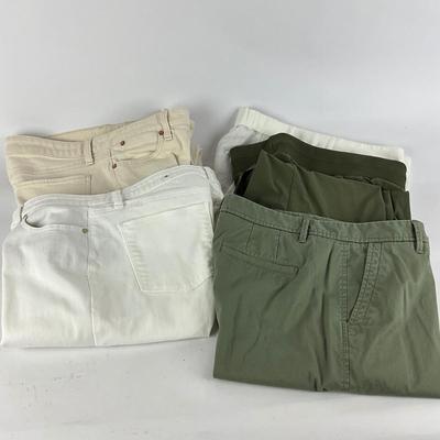 M1009 Lot of Ladies TALBOT's Denim Slim Ankle Pants