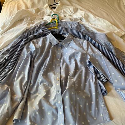 M1012 Lot of Ladies TALBOT'S Button Up Shirts