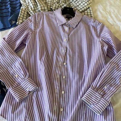M1013 Lot of Ladies TALBOT'S Pullover and Button Up Blouses
