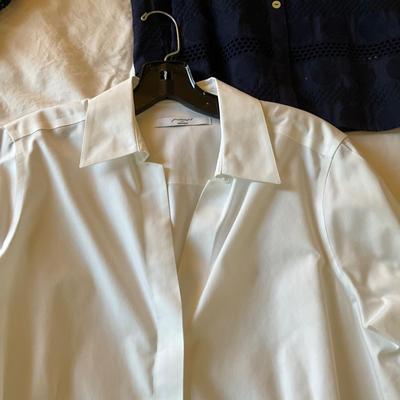 M1015 Lot of FOXCROFT Ladies Button up Blouses