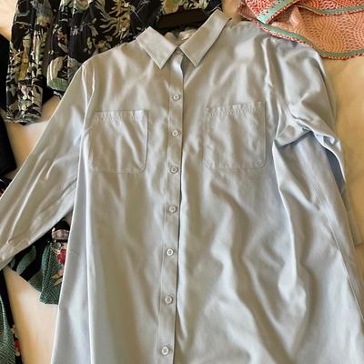 M1018 Lot of Ladies Blouses, CHICOS, DYLAN, CITRON, ESCAPADA, ENGLISH LAUNDRY