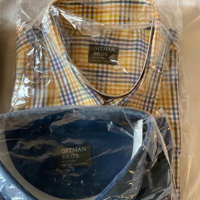 M1030 Lot of Mens Button Down Shirts, BARBOUR, GITMAN BROS, COASTAL COTTON