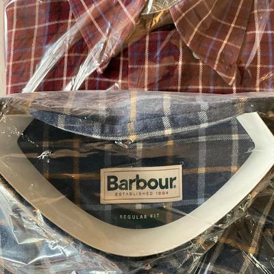 M1030 Lot of Mens Button Down Shirts, BARBOUR, GITMAN BROS, COASTAL COTTON