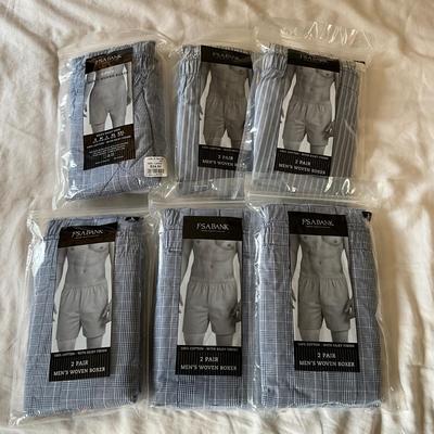 M1038 New in Package Jos. A. BANK COTTON BOXER BRIEFS 6- pairs LG