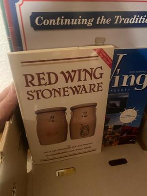 BOOKS ON PAST PRESIDENT’S , McCOY & REDWING POTTERY & MORE
