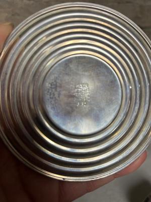 Sterling Candle Sticks and Music Box