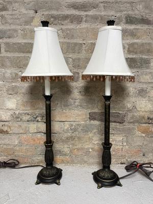 Lamps and Metal Wall Art