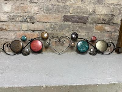 Lamps and Metal Wall Art
