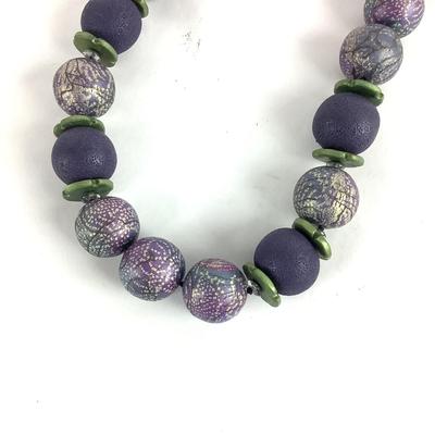 M1051 Artisan made WhistlerBead Necklace by Rachel Carren Chevy Chase, MD