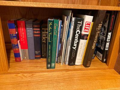 ASSORTED BOOKS AND MAGAZINES