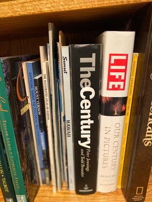 ASSORTED BOOKS AND MAGAZINES
