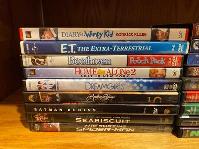 SEVERAL GREAT FAMILY MOVIES