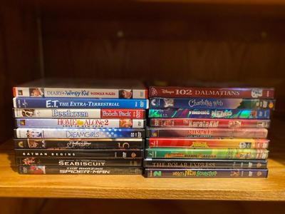SEVERAL GREAT FAMILY MOVIES
