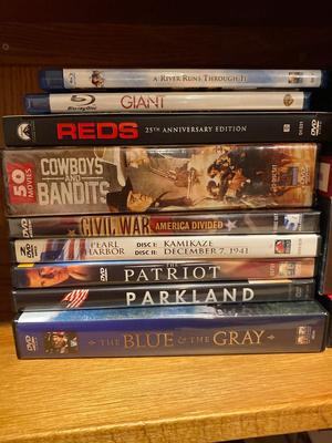 WESTERNS, WARS AND MORE ON DVD