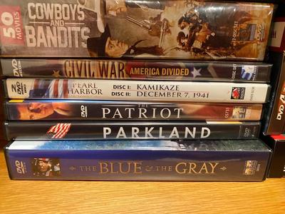 WESTERNS, WARS AND MORE ON DVD