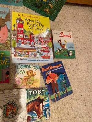 A GOOD ASSORTMENT OR CHILDREN’S BOOKS