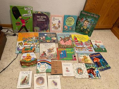 A GOOD ASSORTMENT OR CHILDREN’S BOOKS