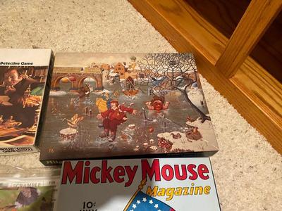 BOARD GAMES, PUZZLES AND OLD MAID