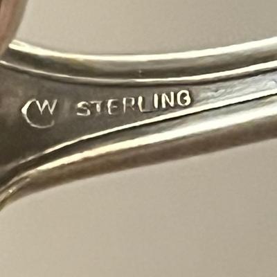 LOT 147K: Sterling Silver Spoons - 68.9 grams
