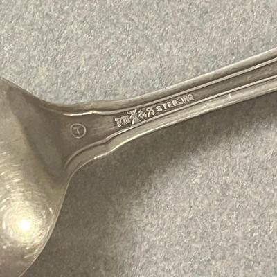 LOT 147K: Sterling Silver Spoons - 68.9 grams