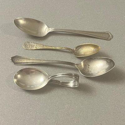 LOT 147K: Sterling Silver Spoons - 68.9 grams