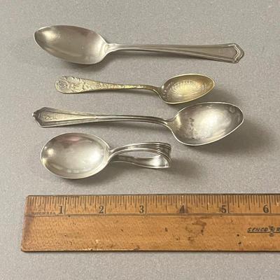 LOT 147K: Sterling Silver Spoons - 68.9 grams
