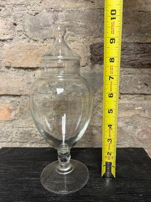 Vintage Avon perfume bottles, pressed glass, etc