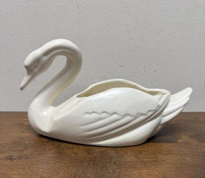 Swan Planter by Bauer Los Angeles USA