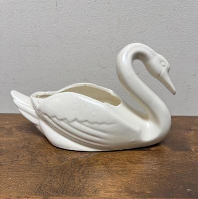 Swan Planter by Bauer Los Angeles USA
