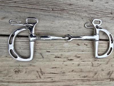 Equestrian Tack - Korsteel Jointed Uxeter Kimberwick Bit