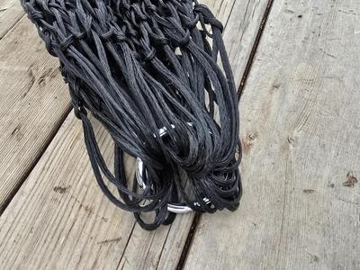 Equestrian Tack - Nylon Hay bale slow feed bag and a full-face bug shield mask / bonnet net