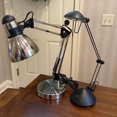 O1079 Two Adjustable Desk Lamps