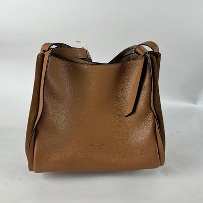 M787 Like New KATE SPADE Tan Leather Handbag with Strap