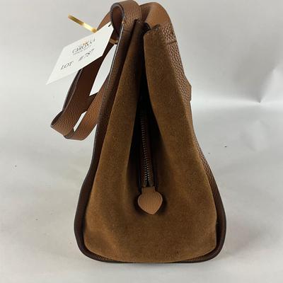 M787 Like New KATE SPADE Tan Leather Handbag with Strap