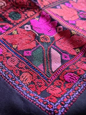 LOT 255F: Bedouin Embroidered Dress made in Old City of Jerusalem