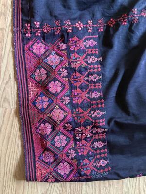 LOT 255F: Bedouin Embroidered Dress made in Old City of Jerusalem
