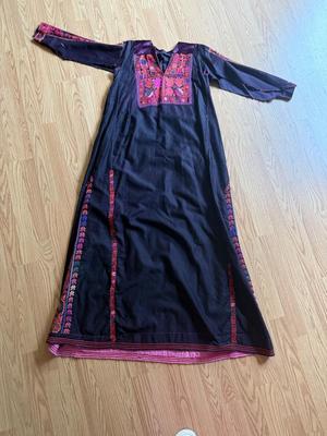 LOT 255F: Bedouin Embroidered Dress made in Old City of Jerusalem