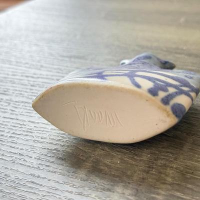 LOT 256K: Lenox Woodland Vase, Signed Mini Art Pottery Vase & More