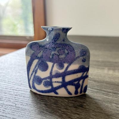 LOT 256K: Lenox Woodland Vase, Signed Mini Art Pottery Vase & More