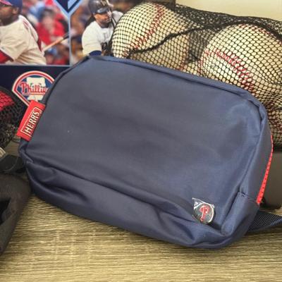 LOT 257: Philadelphia Phillies Collection: Signed Baseballs, Bags & More