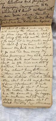 Travel Diary 1855 Trip to Europe